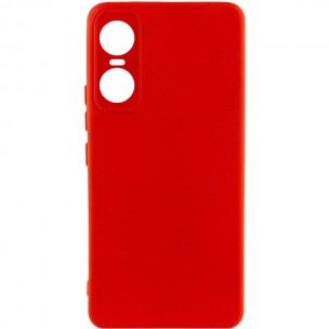 Чохол Silicone Cover Lakshmi Full Camera (A) для Tecno Pop 6 Pro Червоний / Red