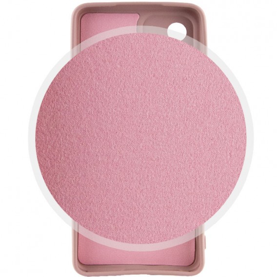 Чохол Silicone Cover Lakshmi Full Camera (A) для Tecno Pop 6 Pro Рожевий / Pink Sand