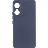 Чохол Silicone Cover Lakshmi Full Camera (A) для Tecno Pop 6 Pro Синій / Midnight Blue