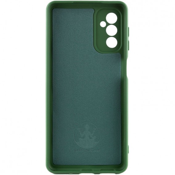 Чохол Silicone Cover Lakshmi Full Camera (A) для Samsung Galaxy M54 5G Зелений / Dark green