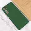 Чохол Silicone Cover Lakshmi Full Camera (A) для Samsung Galaxy M54 5G Зелений / Dark green