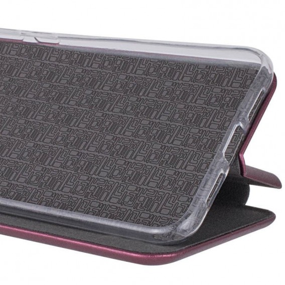 Шкіряний чохол-книжка Classy для Samsung Galaxy M54 5G Бордовий