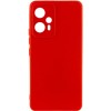 Чохол Silicone Cover Lakshmi Full Camera (A) для Xiaomi Redmi Note 12T Pro Червоний / Red