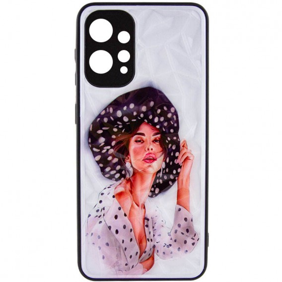 TPU+PC чохол Prisma Ladies для Xiaomi Redmi 12 Girl in a hat