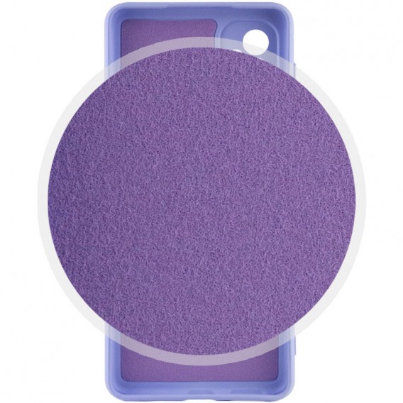 Чохол Silicone Cover Lakshmi Full Camera (A) для Samsung Galaxy M34 5G Бузковий / Dasheen