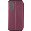 Кожаный чехол-книжка Classy для Oppo A58 4G Бордовый