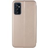 Кожаный чехол-книжка Classy для Samsung Galaxy A05s Золотой
