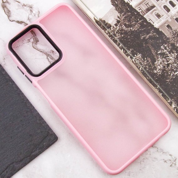 Чехол TPU+PC Lyon Frosted для Motorola Moto G14 Pink