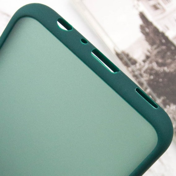 Чехол TPU+PC Lyon Frosted для Motorola Moto G14 Green