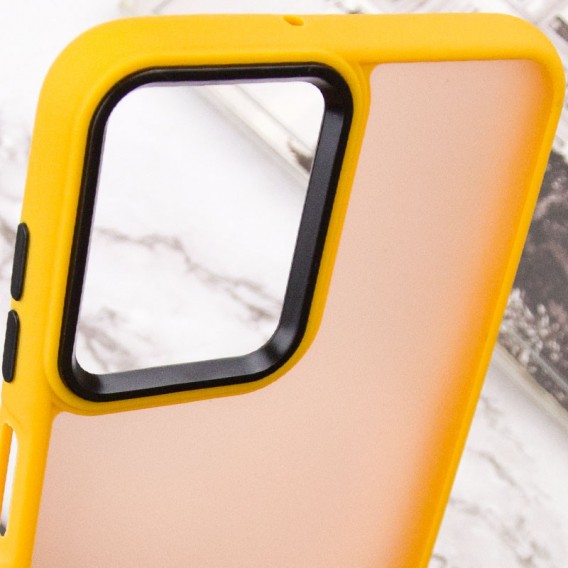 Чехол TPU+PC Lyon Frosted для Motorola Moto G14 Orange