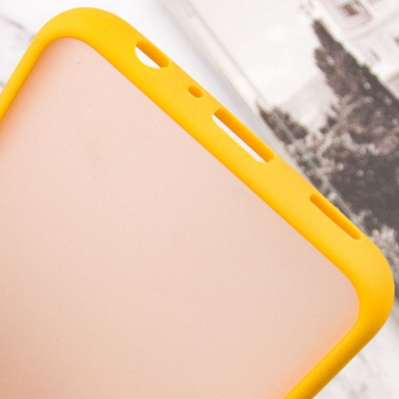 Чехол TPU+PC Lyon Frosted для Motorola Moto G14 Orange