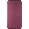 Кожаный чехол-книжка Classy для Oppo A38 / A18 Бордовый
