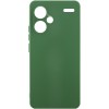 Чехол Silicone Cover Lakshmi Full Camera (A) для Xiaomi Redmi Note 13 Pro+ Зеленый / Dark green
