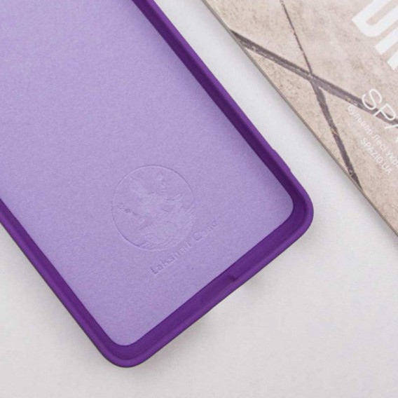 Чехол Silicone Cover Lakshmi Full Camera (A) для Xiaomi Redmi Note 13 Pro+ Фиолетовый / Purple