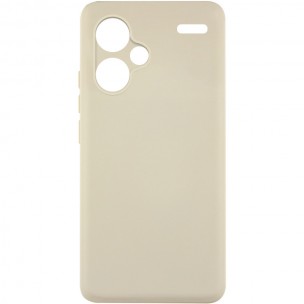 Чехол Silicone Cover Lakshmi Full Camera (A) для Xiaomi Redmi Note 13 Pro+ Песочный / Sand