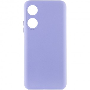 Чехол Silicone Cover Lakshmi Full Camera (A) для Oppo A38 / A18 Сиреневый / Dasheen