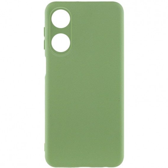 Чохол Silicone Cover Lakshmi Full Camera (A) для Oppo A38 / A18 Зелений / Pistachio