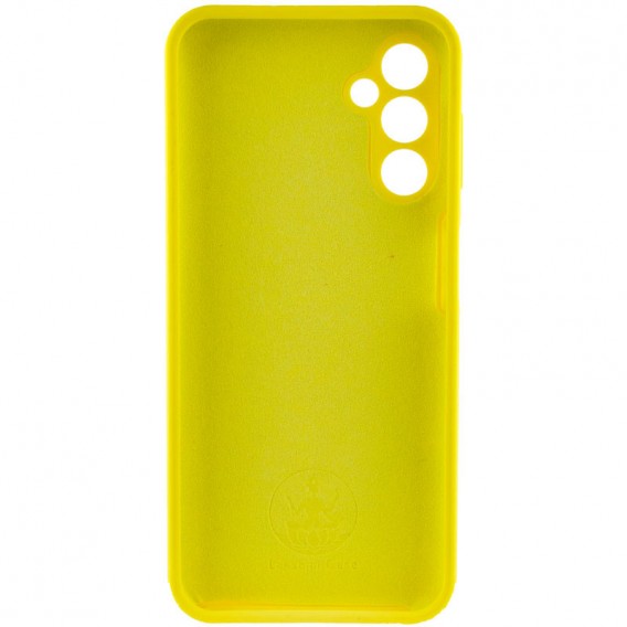 Чехол Silicone Cover Lakshmi Full Camera (AAA) для Samsung Galaxy A15 4G/5G / M15 5G Желтый / Yellow