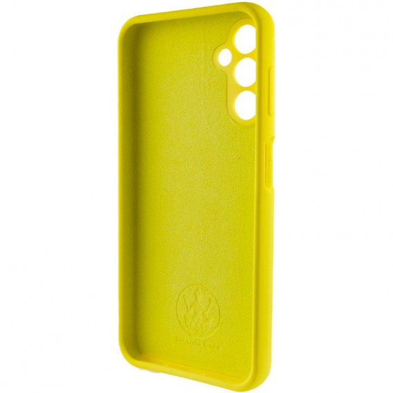 Чехол Silicone Cover Lakshmi Full Camera (AAA) для Samsung Galaxy A15 4G/5G / M15 5G Желтый / Yellow