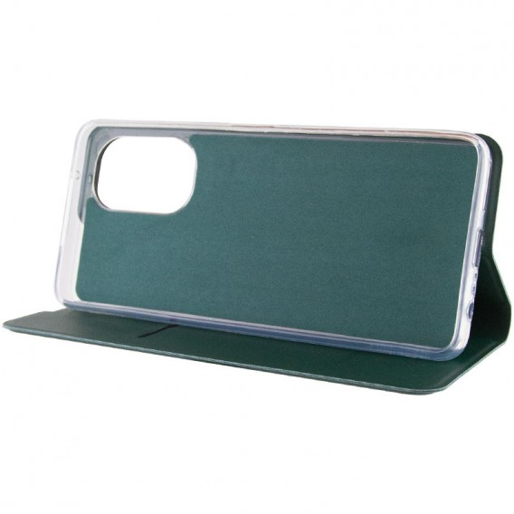 Кожаный чехол-книжка GETMAN Elegant (PU) для Samsung Galaxy A15 4G/5G / M15 5G Зеленый