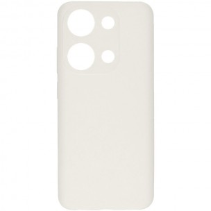 Чехол Silicone Cover Lakshmi Full Camera (AAA) для Xiaomi Redmi Note 13 4G Белый / White