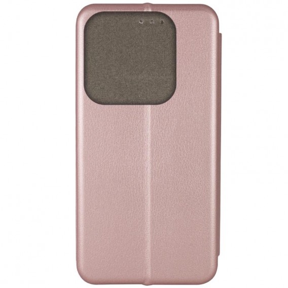 Шкіряний чохол-книжка Classy для Motorola Edge 50 Pro Rose Gold