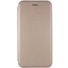Кожаный чехол-книжка Classy для Motorola Edge 50 Pro Золотой