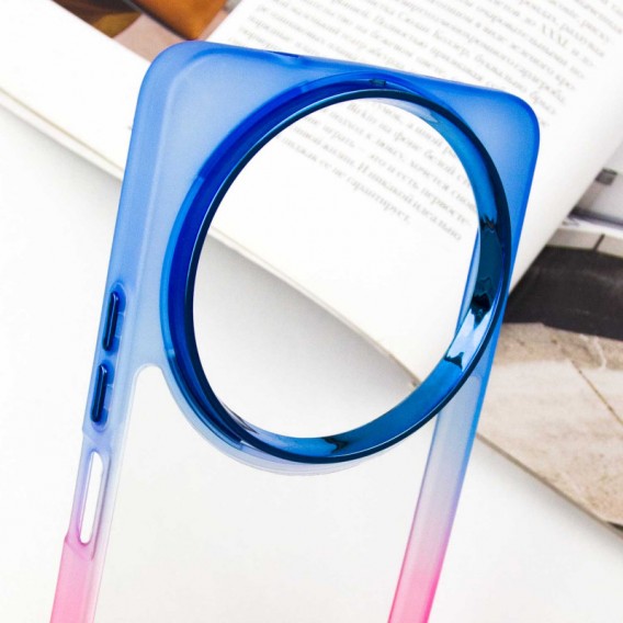 Чохол TPU+PC Fresh sip series для Xiaomi Redmi A3 Рожевий / Синій