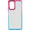 Чохол TPU+PC Fresh sip series для Realme C67 4G Бірюзовий / Рожевий