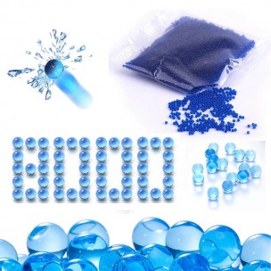 Гидрогелевые шарики (орбизы) 8000 шт. упаковка Blue Гидрогелевые шарики (орбизы) 8000 шт. упаковка Blue