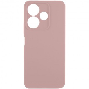 Чохол Silicone Cover Lakshmi Full Camera (AA) для Xiaomi Redmi 13 4G / Poco M6 4G Рожевий / Pink Sand