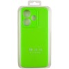 Чохол Silicone Cover Lakshmi Full Camera (AA) для Xiaomi Redmi 13 4G / Poco M6 4G Салатовий / Neon Green