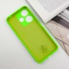 Чохол Silicone Cover Lakshmi Full Camera (AA) для Xiaomi Redmi 13 4G / Poco M6 4G Салатовий / Neon Green