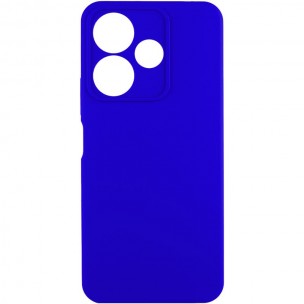 Чехол Silicone Cover Lakshmi Full Camera (AA) для Xiaomi Redmi 13 4G / Poco M6 4G Синий / Iris