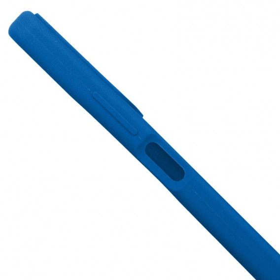 Чохол Silicone Cover Lakshmi Full Camera (AA) для Xiaomi Redmi 13 4G / Poco M6 4G Синій / Navy Blue