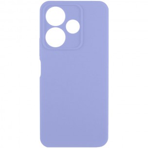 Чехол Silicone Cover Lakshmi Full Camera (AA) для Xiaomi Redmi 13 4G / Poco M6 4G Сиреневый / Dasheen