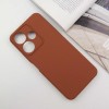 Чохол Silicone Cover Lakshmi Full Camera (AA) для Xiaomi Redmi 13 4G / Poco M6 4G Коричневий / Brown