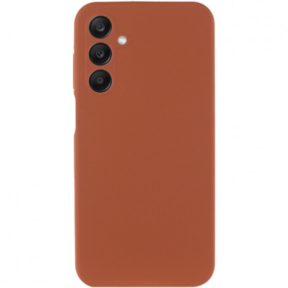 Чехол Silicone Cover Lakshmi Full Camera (AA) для Samsung Galaxy A25 5G Коричневый / Brown