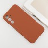 Чехол Silicone Cover Lakshmi Full Camera (AA) для Samsung Galaxy A25 5G Коричневый / Brown