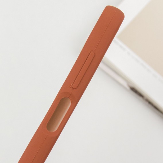 Чехол Silicone Cover Lakshmi Full Camera (AA) для Samsung Galaxy A25 5G Коричневый / Brown