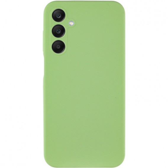 Чохол Silicone Cover Lakshmi Full Camera (AA) для Samsung Galaxy A25 5G Зелений / Pistachio
