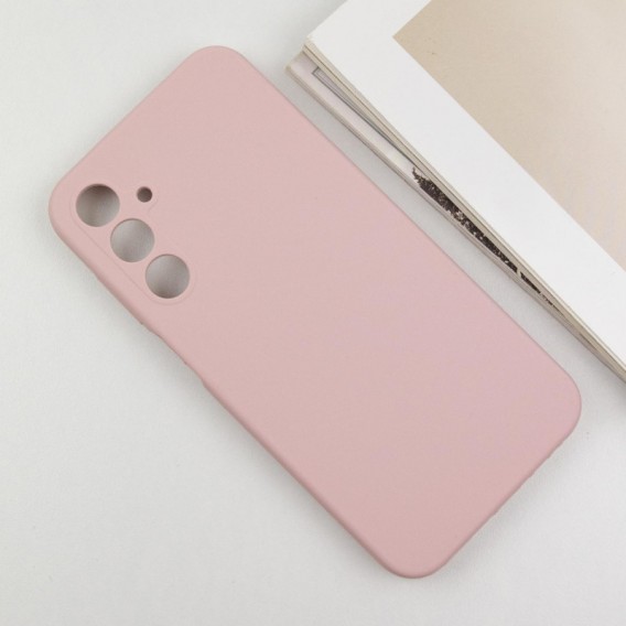 Чохол Silicone Cover Lakshmi Full Camera (AA) для Samsung Galaxy A25 5G Рожевий / Pink Sand