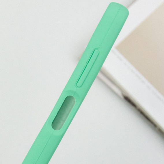 Чехол Silicone Cover Lakshmi Full Camera (AA) для Samsung Galaxy A25 5G Ментоловый / Mint