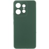 Чохол Silicone Cover Lakshmi Full Camera (AAA) для Motorola Edge 50 Pro Зелений / Cyprus Green
