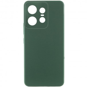 Чехол Silicone Cover Lakshmi Full Camera (AAA) для Motorola Edge 50 Pro Зеленый / Cyprus Green