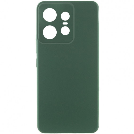 Чохол Silicone Cover Lakshmi Full Camera (AAA) для Motorola Edge 50 Pro Зелений / Cyprus Green