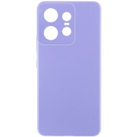 Чохол Silicone Cover Lakshmi Full Camera (AAA) для Motorola Edge 50 Pro Бузковий / Dasheen