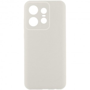 Чехол Silicone Cover Lakshmi Full Camera (AAA) для Motorola Edge 50 Pro Белый / White
