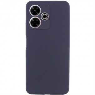 Чохол Silicone Cover Lakshmi Full Camera (AAA) для Xiaomi Redmi 13 4G / Poco M6 4G Темно-синій / Midnight blue