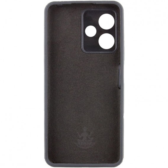 Чохол Silicone Cover Lakshmi Full Camera (AAA) для Xiaomi Redmi 13 4G / Poco M6 4G Чорний / Black